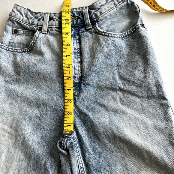 Cheap Monday Donna Trash Metal Destroyed Jeans Women 23 Denim Loose Distressed - Picture 6 of 13